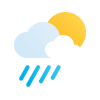 Previsão para Quinta, 22 de Abril de 2021: Pancadas de Chuva a Tarde
